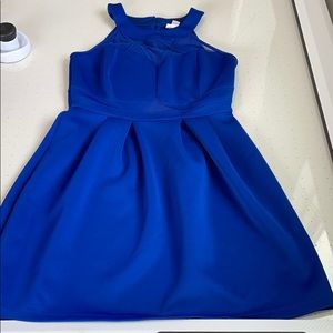 Blue formal dress